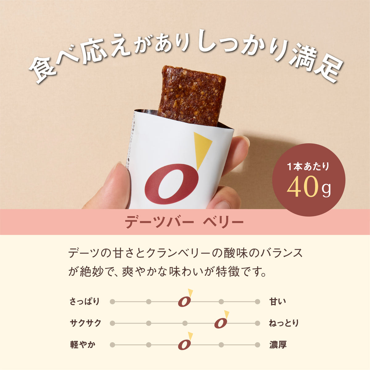 Detsu Me デーツバー ベリー
